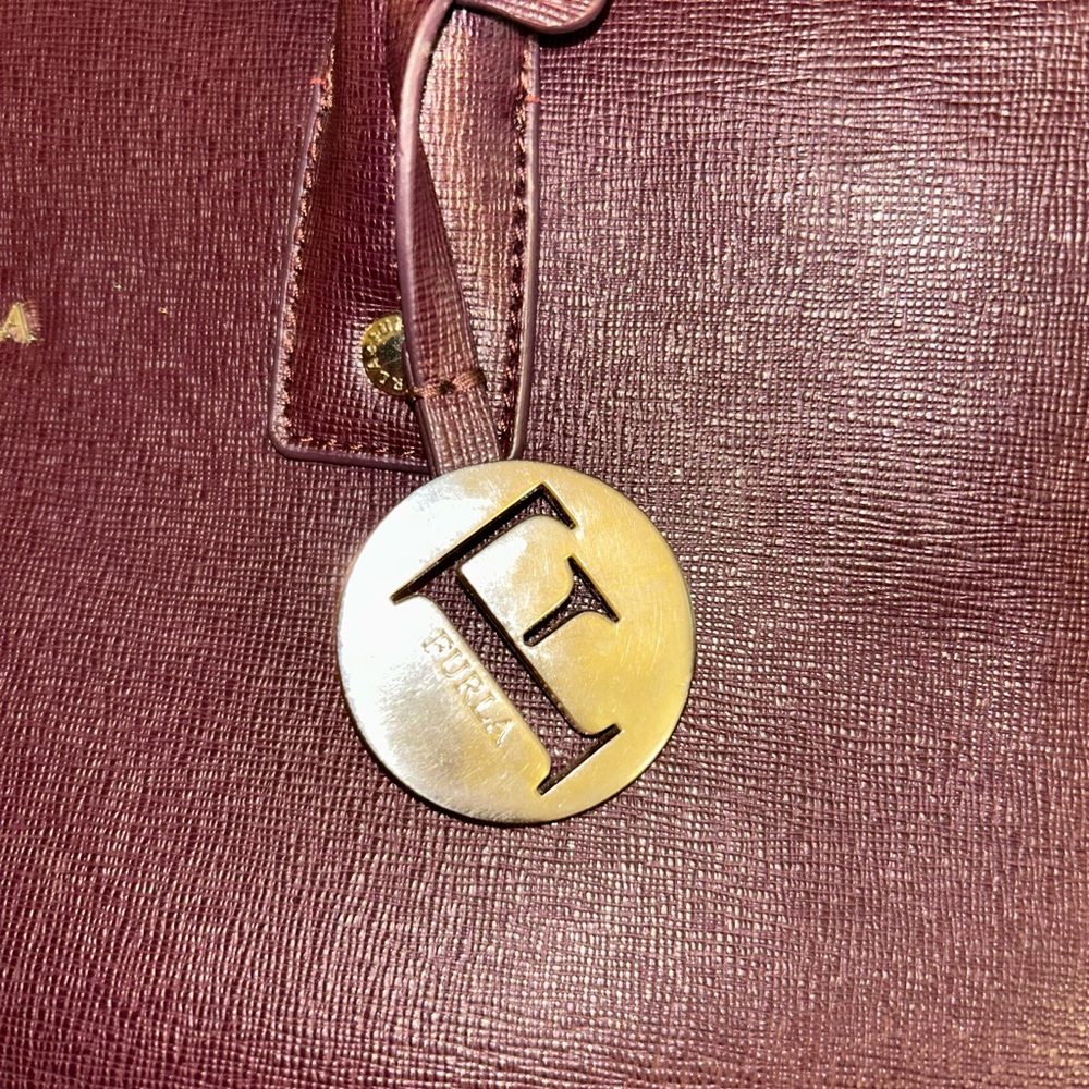 Furla Linda tote bag Elegant Burgundy - Picture 3 of 9